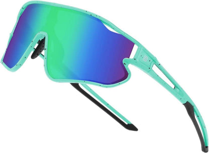 Sportliche Kinder Sonnenbrille UV400 Schutz TR90 Rahmen DK268 Blau