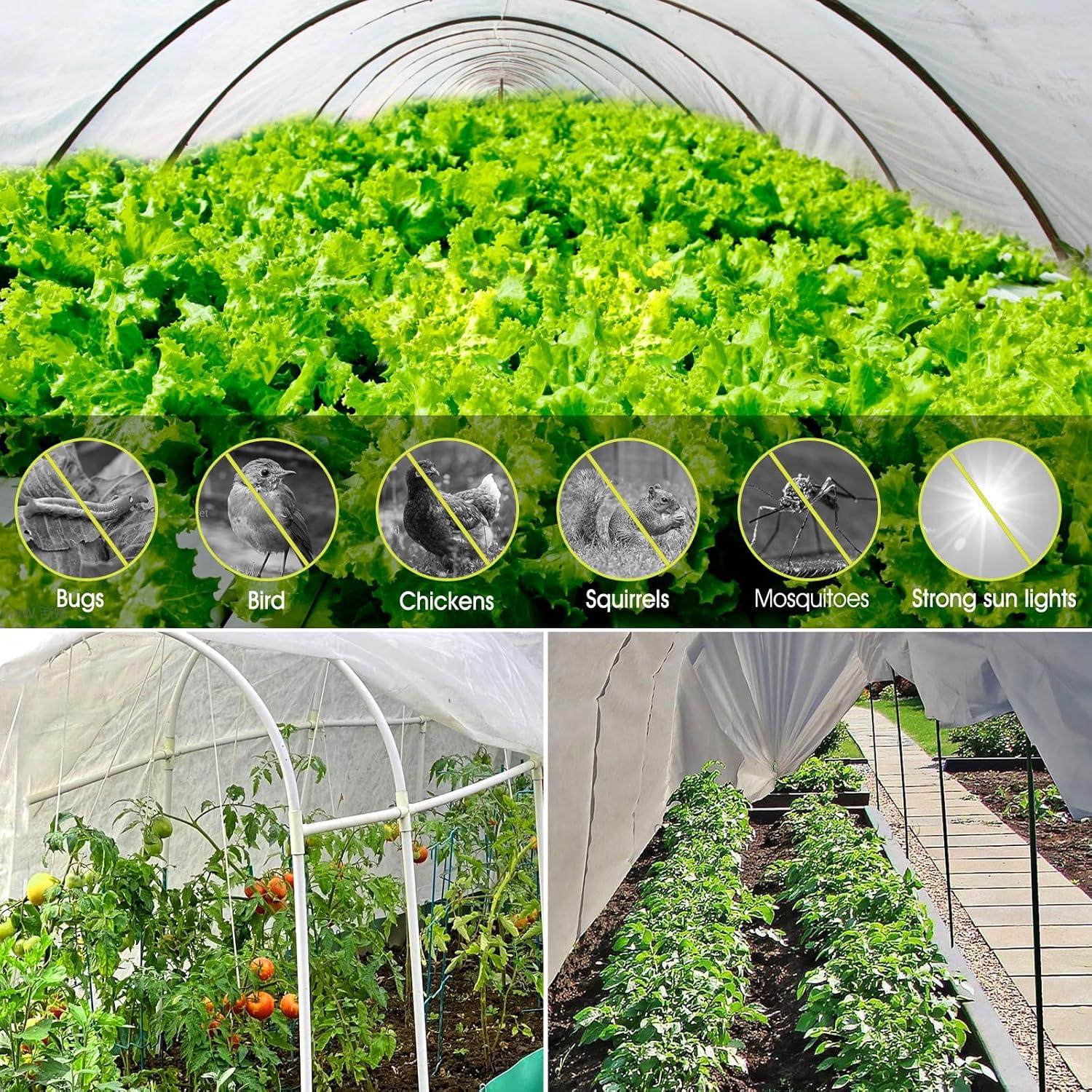 Wintervlies Frostschutz 3x10m Gartenvlies 30g/m² Pflanzenabdeckung