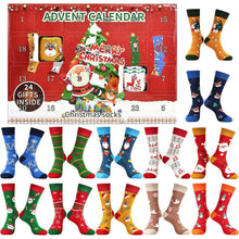 Adventskalender Männer Socken 2024 Weihnachtskalender 43-46