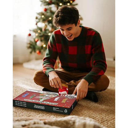 Adventskalender Männer Socken 2024 Weihnachtskalender 43-46