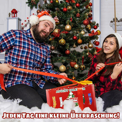 Adventskalender Männer Socken 2024 43-46 Weihnachtssocken Festlich