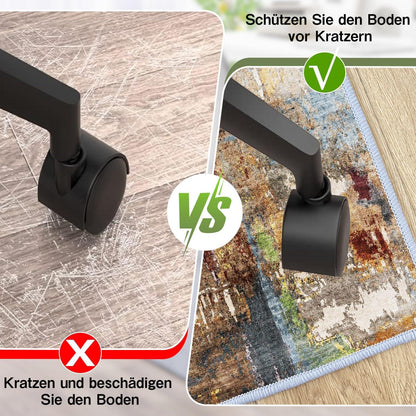 Bürostuhl Unterlage WTHYGB Hartbodenmatte 90x150cm Gaming Stuhlmatten rutschfest