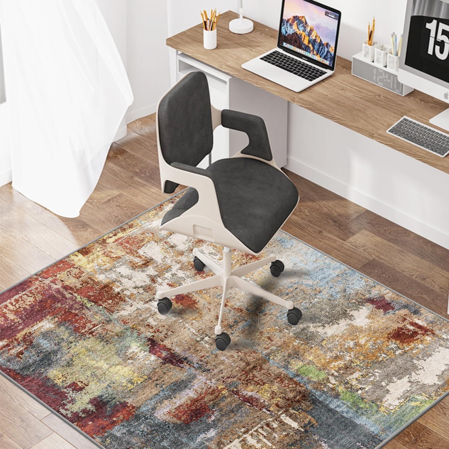 Bürostuhl Unterlage Bodenschutzmatte Hartböden 90x120cm Gaming