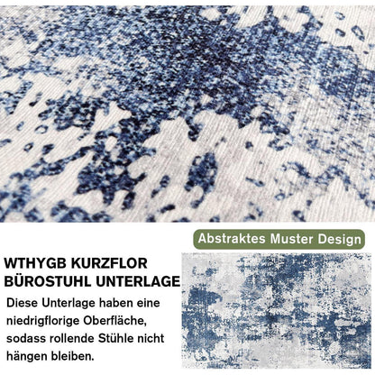 WTHYGB Bürostuhlunterlage Bodenschutzmatte Hartboden