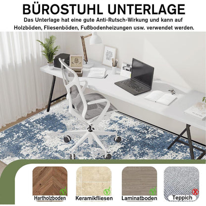 WTHYGB Bürostuhlunterlage Bodenschutzmatte Hartboden