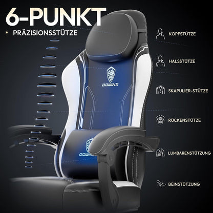Dowinx Gaming Stuhl - Ergonomischer Racing Gamer Chair mit