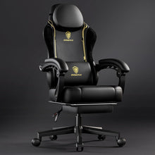 Dowinx Gaming Stuhl Lumbalkissen, Ergonomischer Fußstütze