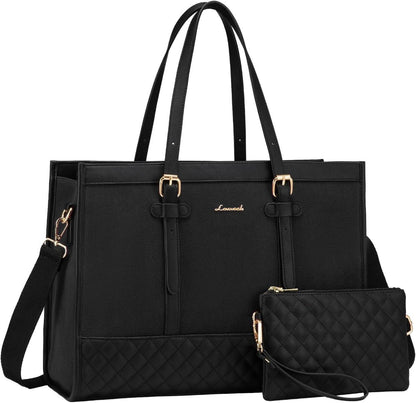 Laptoptasche Liebe 15,6 Zoll Damen Schwarz Business Uni