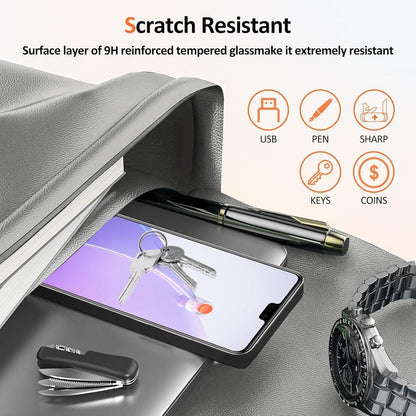 Displayschutz Huawei P20 Pro Panzerglas 9H Härte [2
