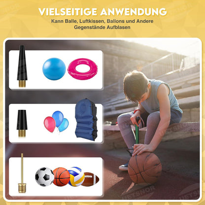 Fahrradventil Adapter Set SV DV AV Ballnadel Kompakt & Portabel