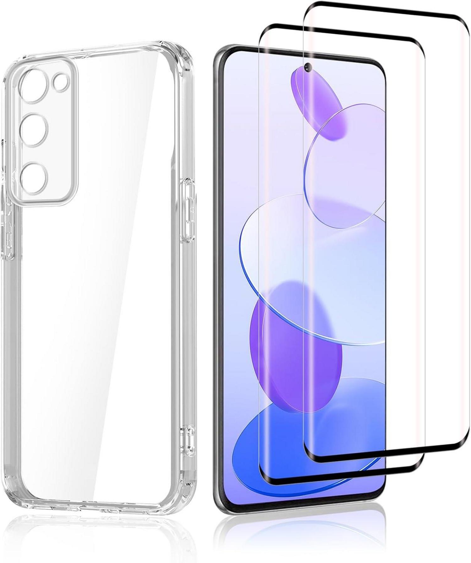 Displayschutzfolie Samsung Galaxy S20 Panzerglas Set 3-teilig