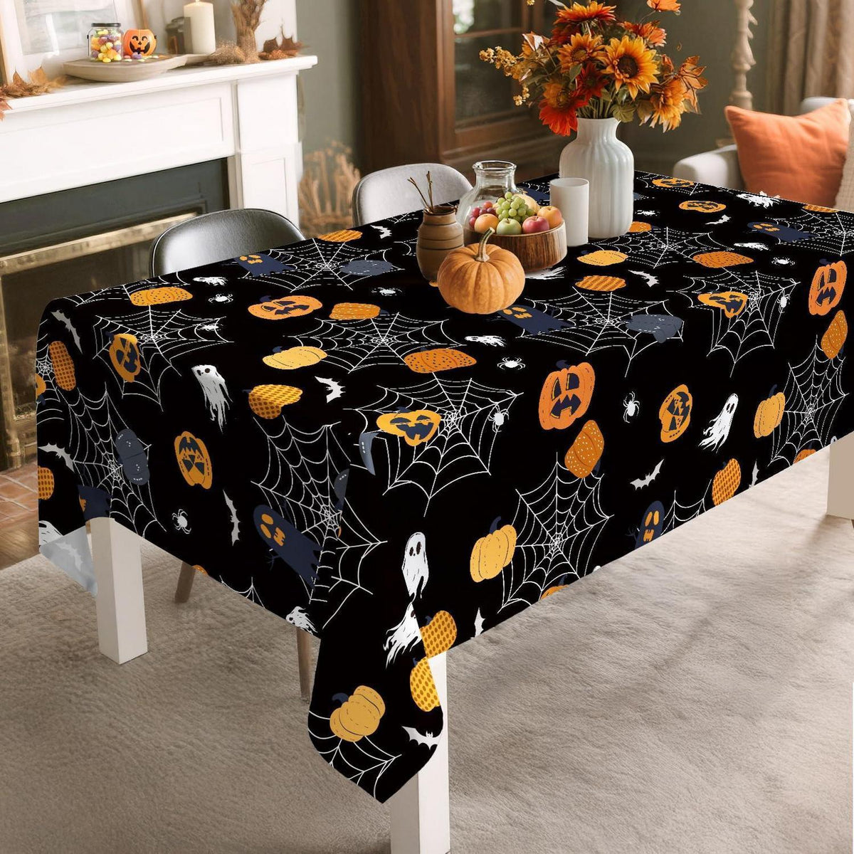 Halloween Tischdecke Polyester Rechteckig 152x213 cm