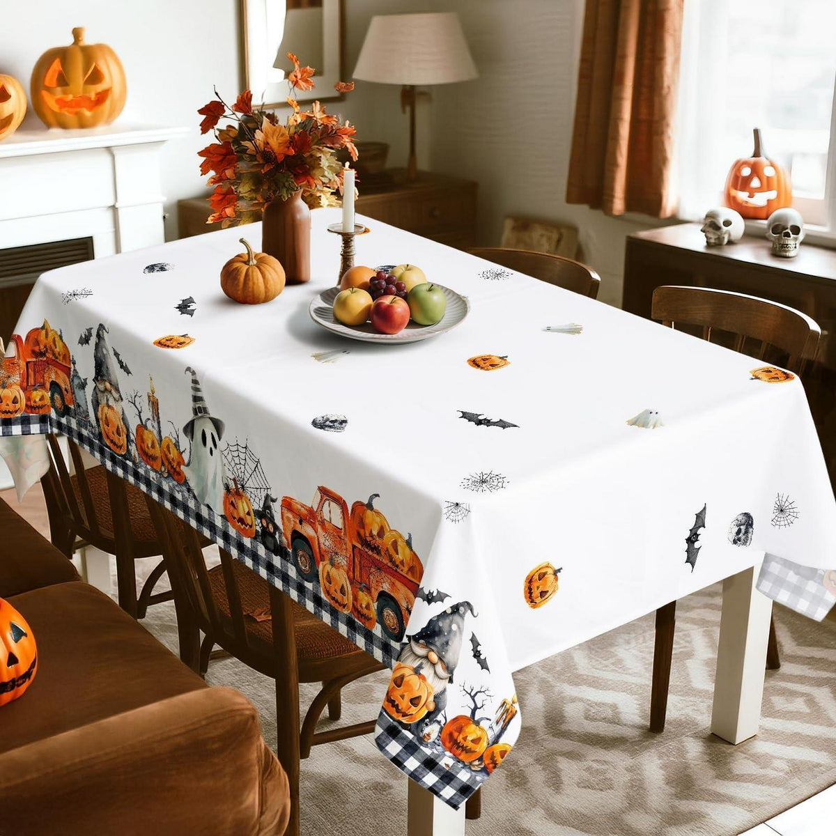 Halloween Tischdecke Polyester Rechteckig 152x304 cm