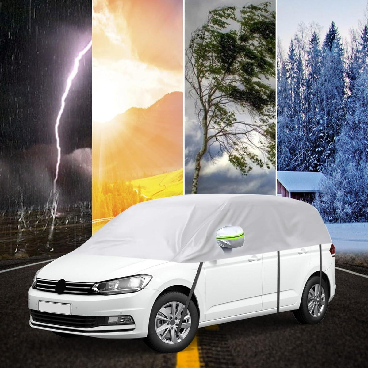 Wasserdichte Autoabdeckung für VW Touran 2015-2024