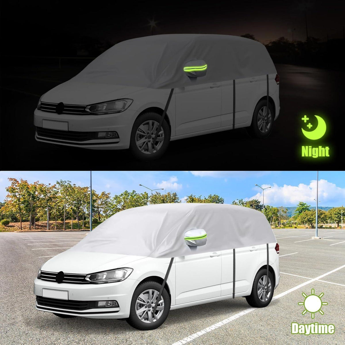 Wasserdichte Autoabdeckung für VW Touran 2015-2024