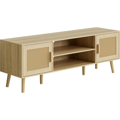 TV Schrank Lowboard Schwarz 137x38x48 cm TV 60 Zoll Board