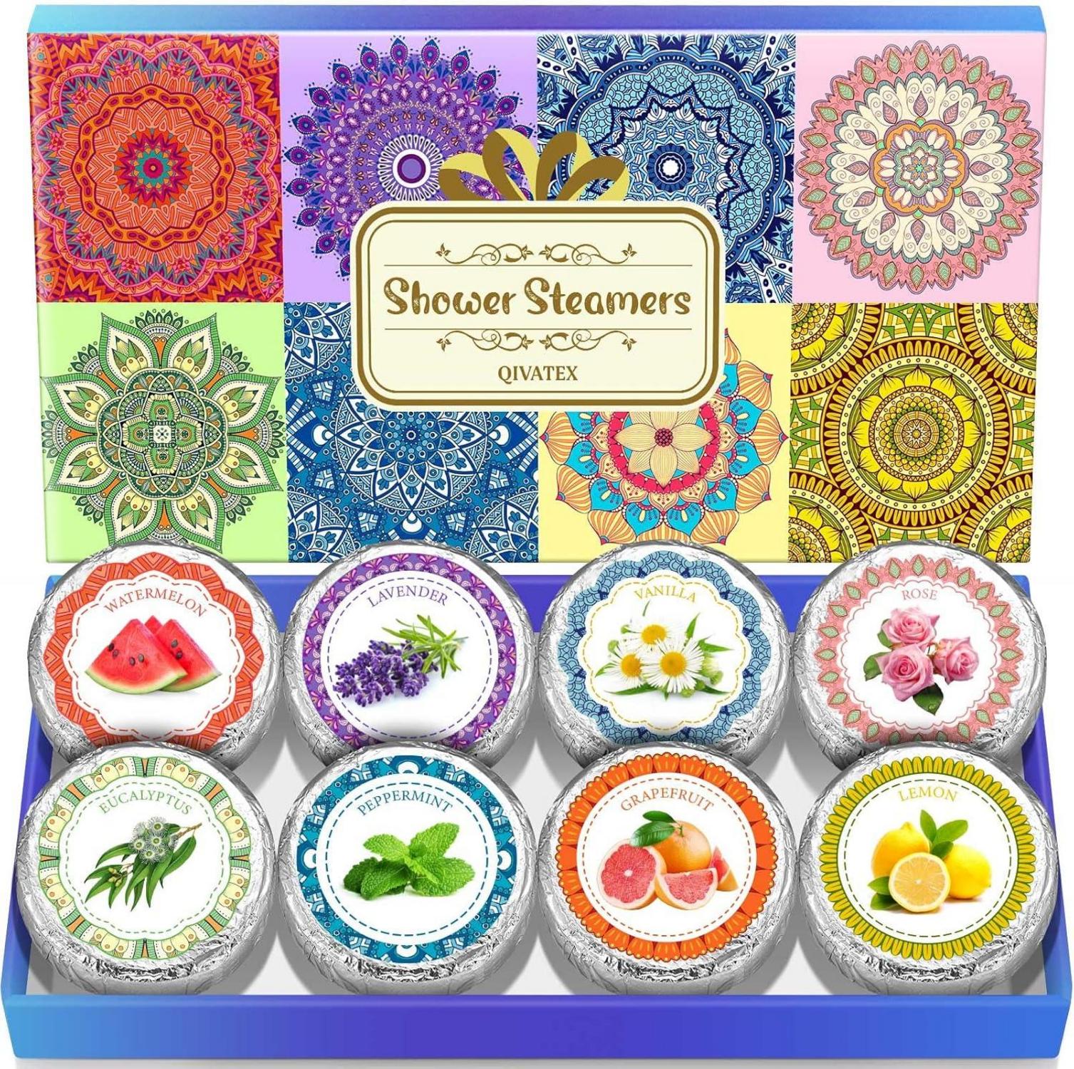 Aromatherapie Duschbomben Geschenkset 8er Pack