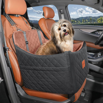 Hunde Autositz mit Tasche & Leine – Bequem & Sicher