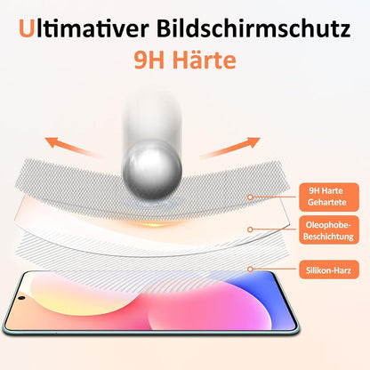 Panzerfolie Samsung Galaxy A71/A72 9H Displayschutzfolie