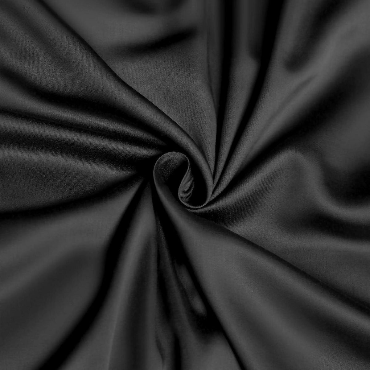 Bambus Bettwäsche Set 200x200 cm | Atmungsaktiv & Kühlend Schwarz