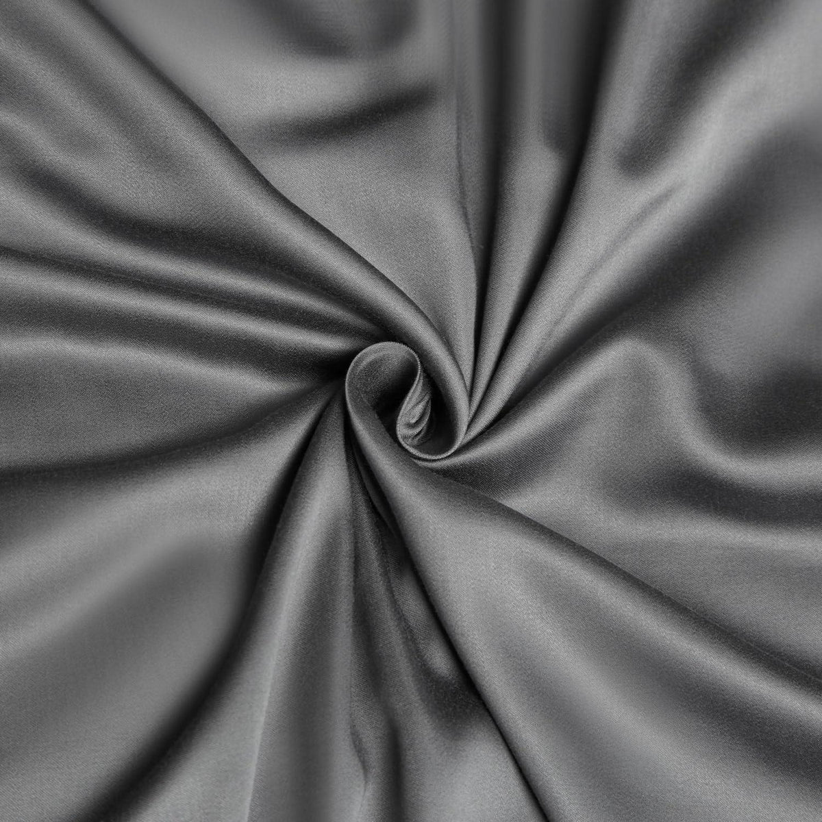 Bambus Bettwäsche Set 200x220 cm Grau | Atmungsaktiv & Kühlend
