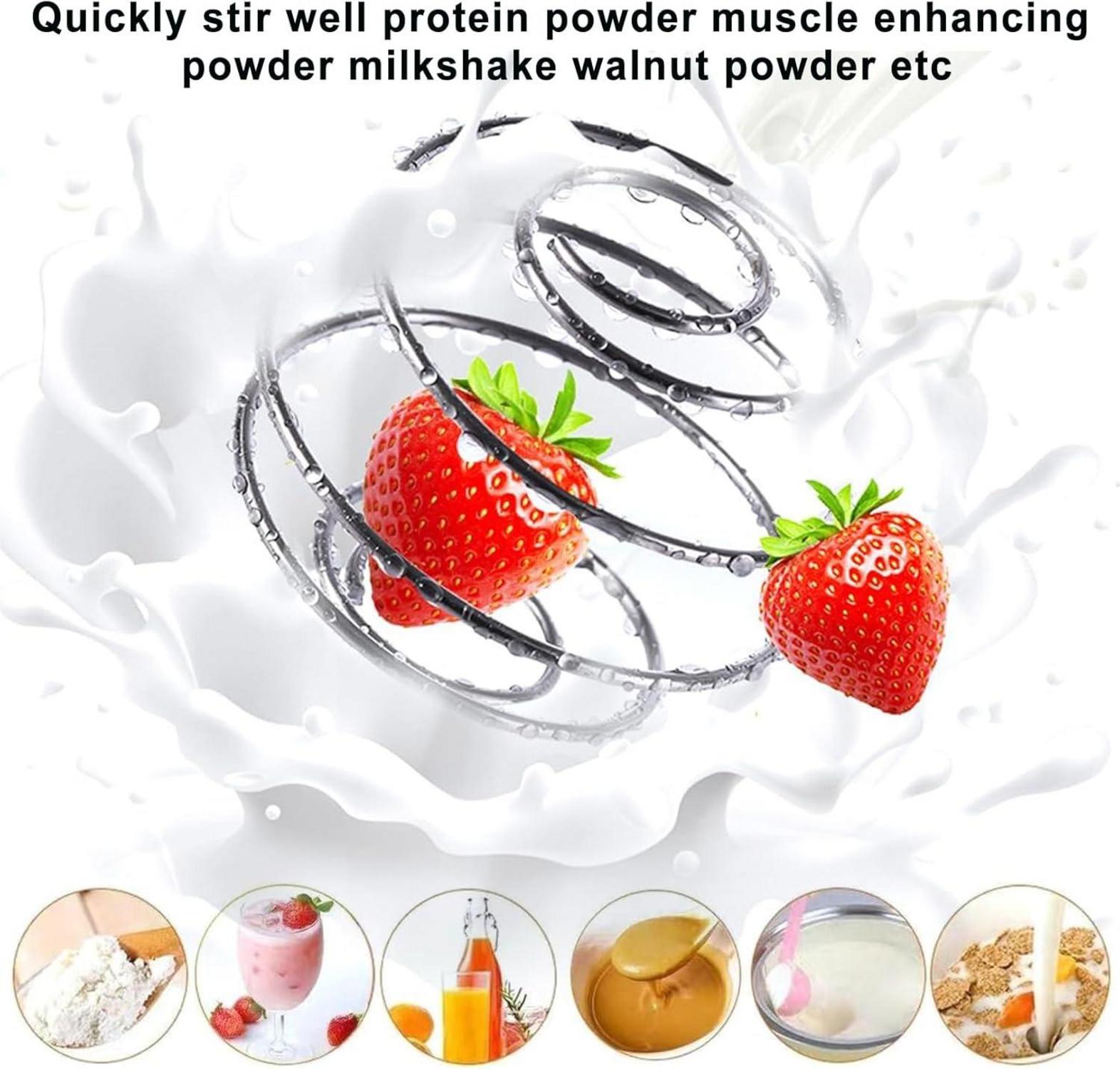 3er Set Edelstahl Protein Shaker Ball Mixer Blender Fitness Sport 48mm