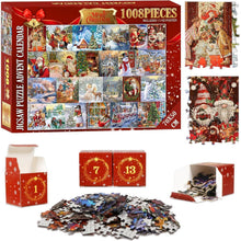 Puzzle Adventskalender 2024 Erwachsene Weihnachten 24 Tage