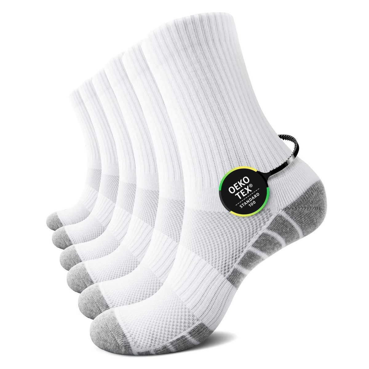 6 Paar Sportsocken Herren Damen – Atmungsaktiv & Komfortabel