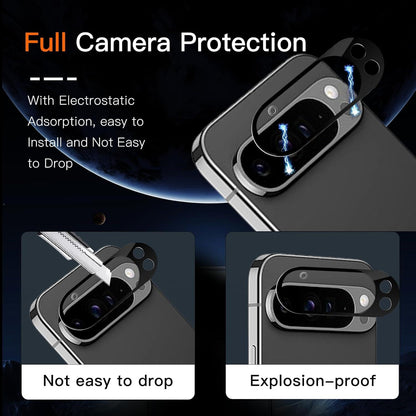 Wayneer Schutzfolie Panzerglas Google Pixel 9 Pro 3er Set Anti-Kratz 9H HD