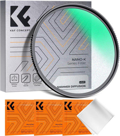 82mm Optisches Glas Shimmer Diffusion Filter mit Nano-Beschichtung