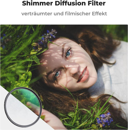 82mm Nano-K Shimmer Diffusion Filter Optisches Glas