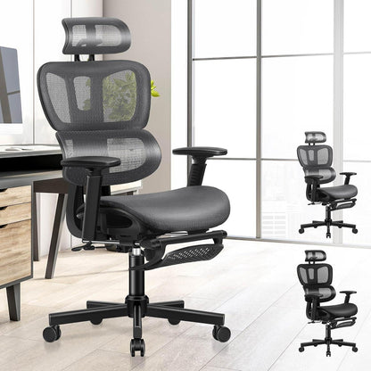 ALFORDSON Ergonomischer Bürostuhl mit