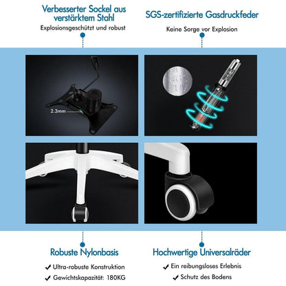 ALFORDSON Ergonomischer Bürostuhl mit