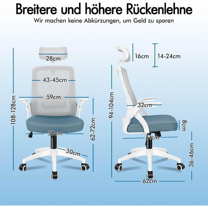 Ergonomischer Bürostuhl mit