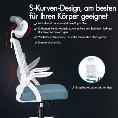 Ergonomischer Bürostuhl mit