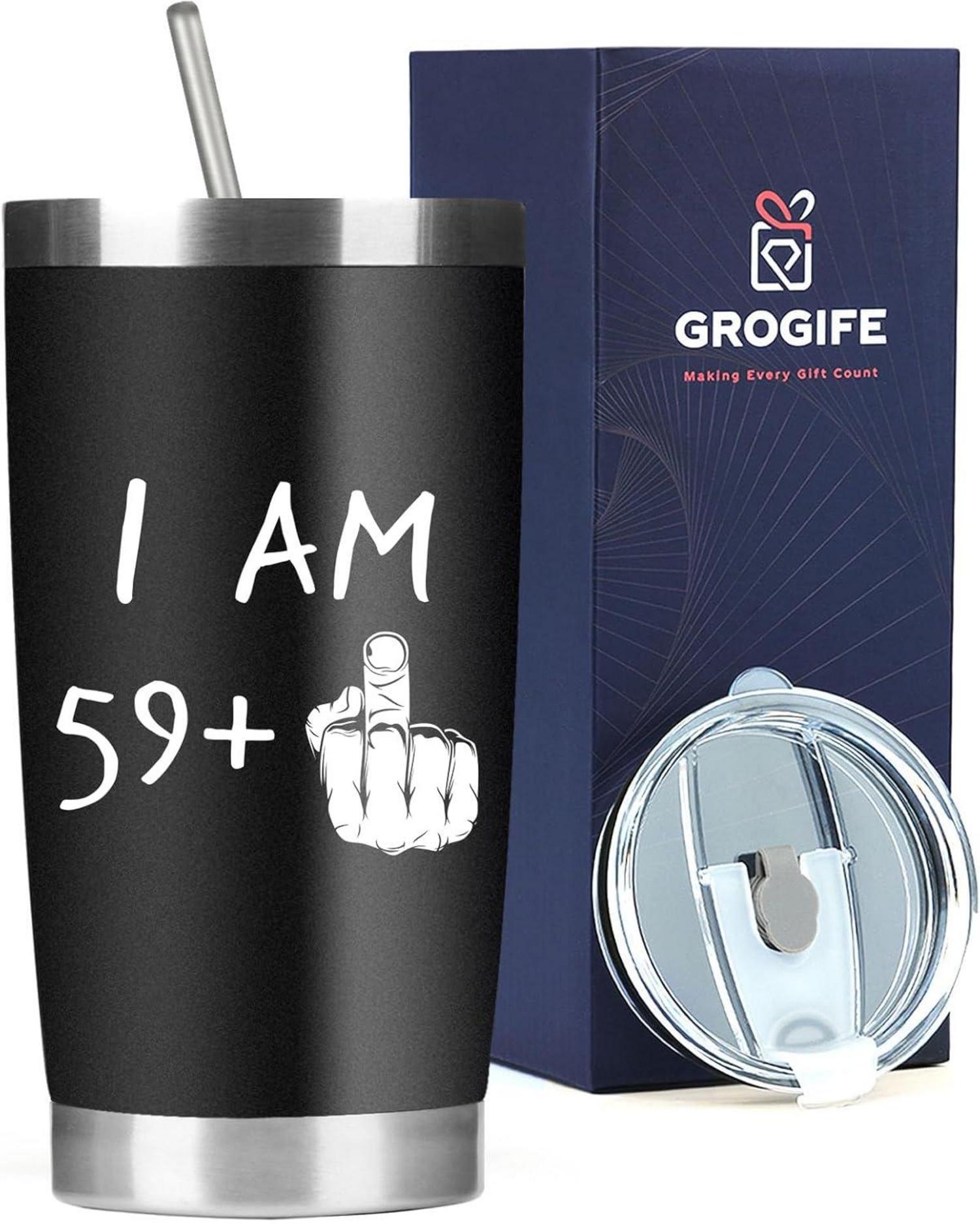 Grogife Reisebecher 50. Geburtstag Männer