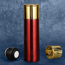 Valentinstagsgeschenk Trinkflasche Edelstahl 750ml Gold Rot