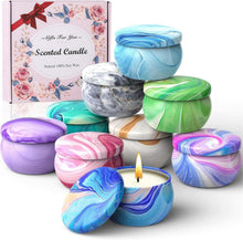 Duftkerzen Geschenkset Aromatherapie Sojawachs Kerzen 9er Set
