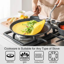 Crêpepfanne Antihaft 30 cm Granitbeschichtung Induktion