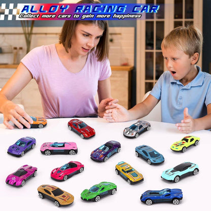 Adventskalender 2026 Kinder Rennauto Spielzeug 24 Tage