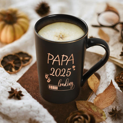 Joymaking Kaffeetasse für werdende Papa 400ml Schwarz - Papa