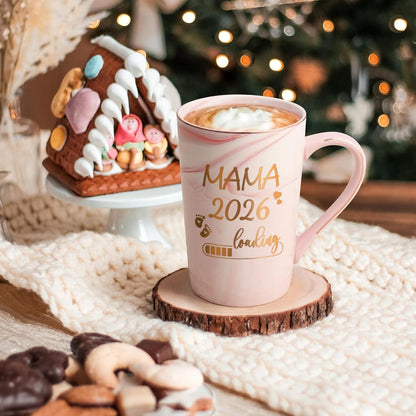 Kaffeetasse Oma Loading 2025 Geschenk 400ml Rosa für