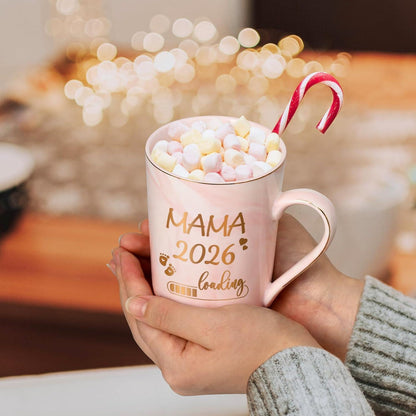 Kaffeetasse Oma Loading 2025 Geschenk 400ml Rosa für