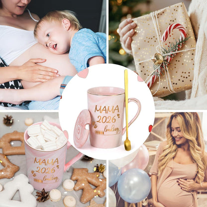Kaffeetasse Oma Loading 2025 Geschenk 400ml Rosa für