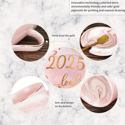 Joymaking Oma Loading 2025 Kaffeetasse Geschenk 400ml Rosa