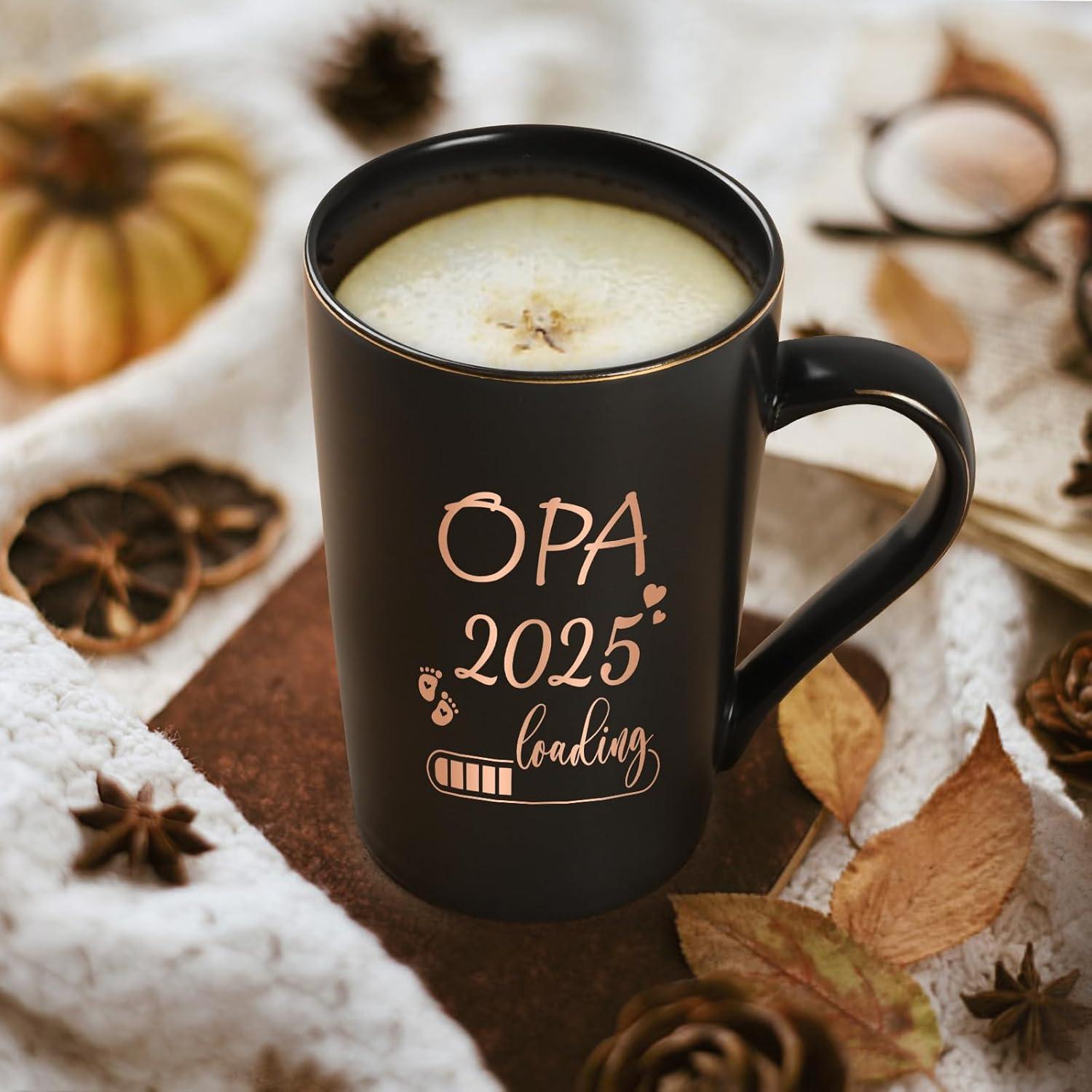 Joymaking Kaffeetasse Opa 2025 Loading Geschenk Schwarz