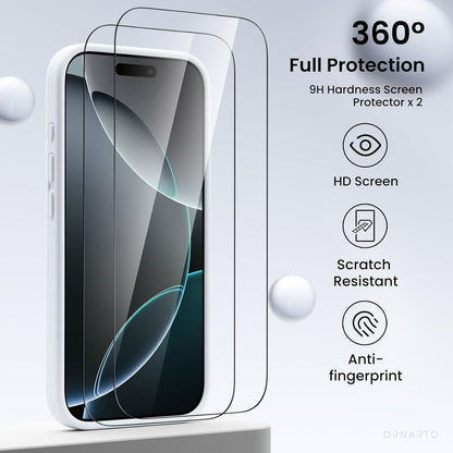 iPhone 16 Pro Hülle - Silikon Schutzhülle Kameraschutz - 2