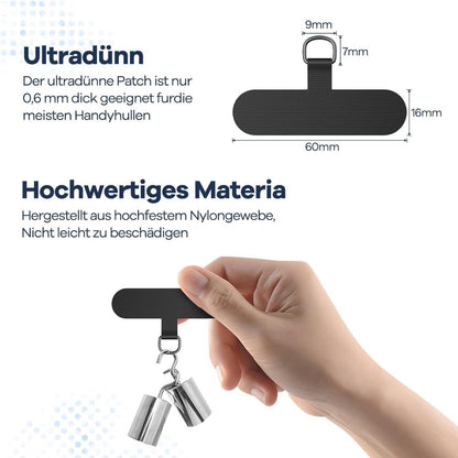 Handykette Universal für alle Smartphones 2 Stück schwarz/roségold