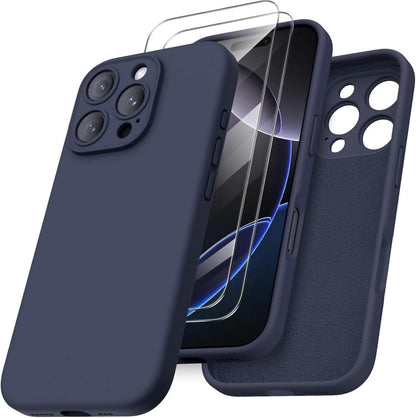 iPhone 16 Pro Handyhülle Kameraschutz Schutzhülle Set