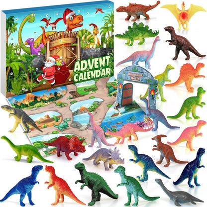 Dino Adventskalender 2026 Kinder Jungen Dinosaurier 24